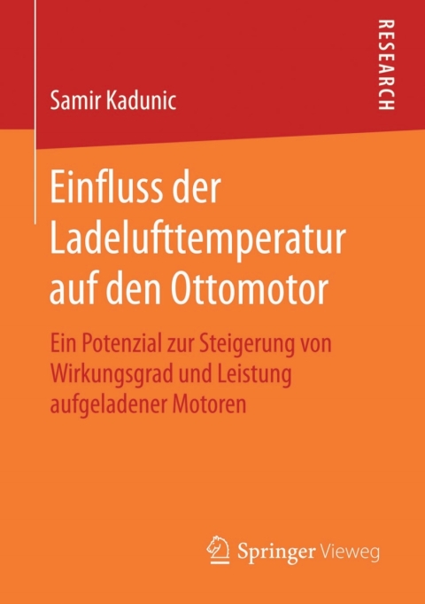 Cover image for book Einfluss der Ladelufttemperatur auf den Ottomotor