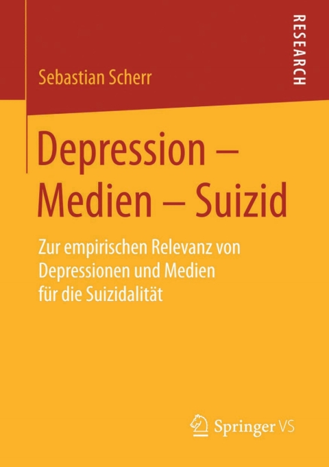 Cover image for book Depression – Medien – Suizid