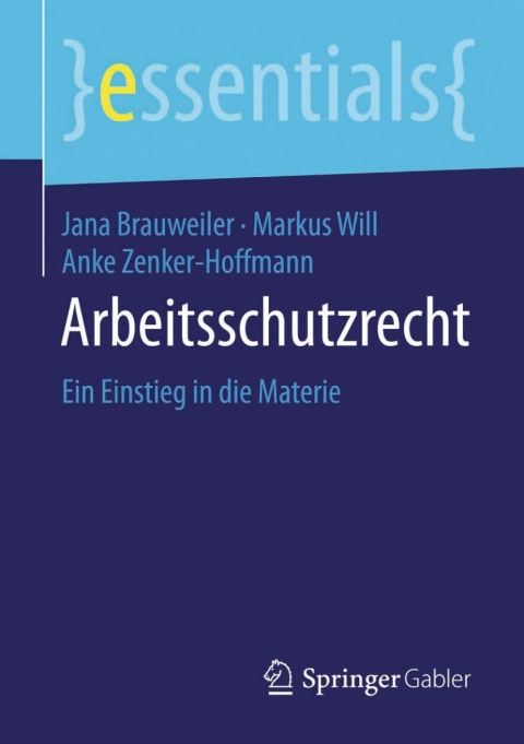 Cover image for book Arbeitsschutzrecht