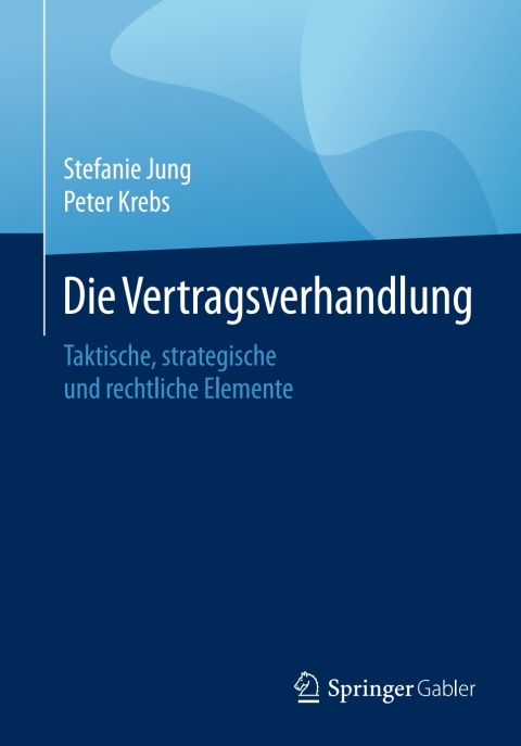 Cover image for book Die Vertragsverhandlung