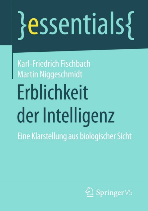 Cover image for book Erblichkeit der Intelligenz
