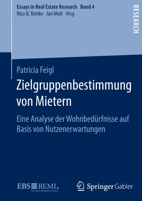 Cover image for book Zielgruppenbestimmung von Mietern