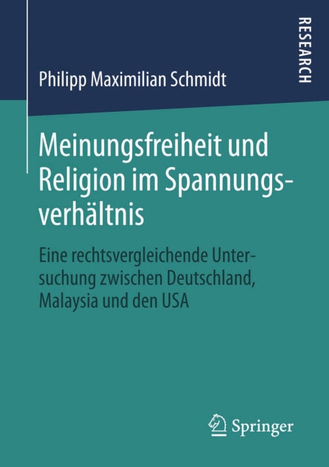 Cover image for book Meinungsfreiheit und Religion im Spannungsverhältnis