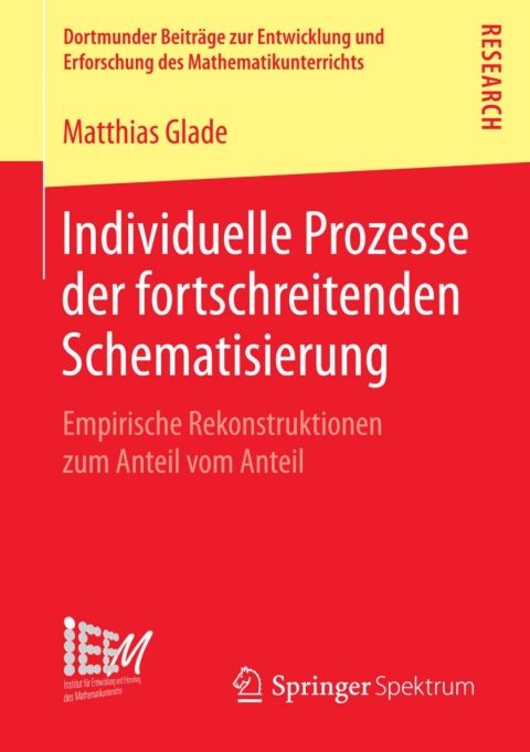 Cover image for book Individuelle Prozesse der fortschreitenden Schematisierung
