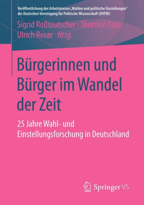 Cover image for book Bürgerinnen und Bürger im Wandel der Zeit
