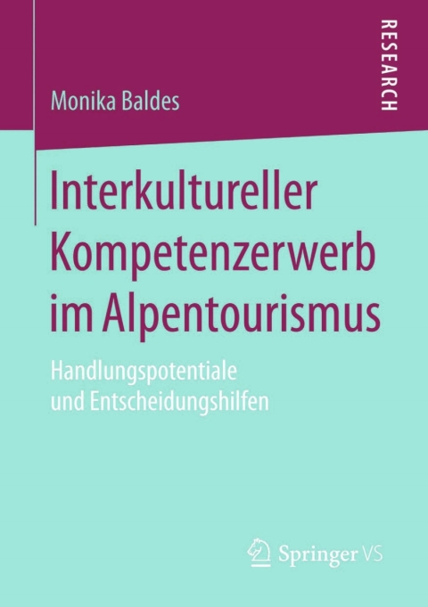 Cover image for book Interkultureller Kompetenzerwerb im Alpentourismus