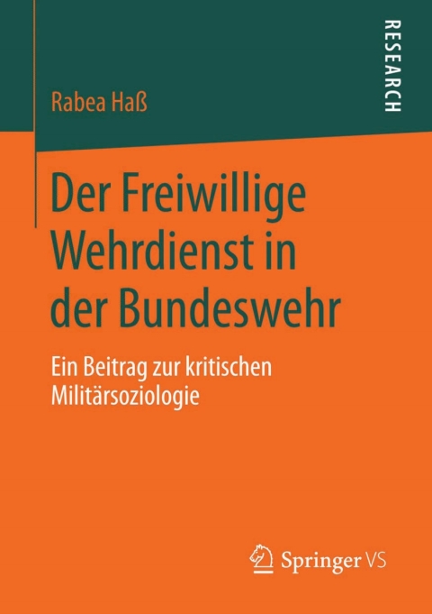 Cover image for book Der Freiwillige Wehrdienst in der Bundeswehr