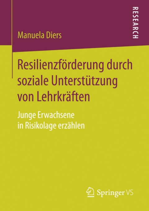 Cover image for book Resilienzförderung durch soziale Unterstützung von Lehrkräften