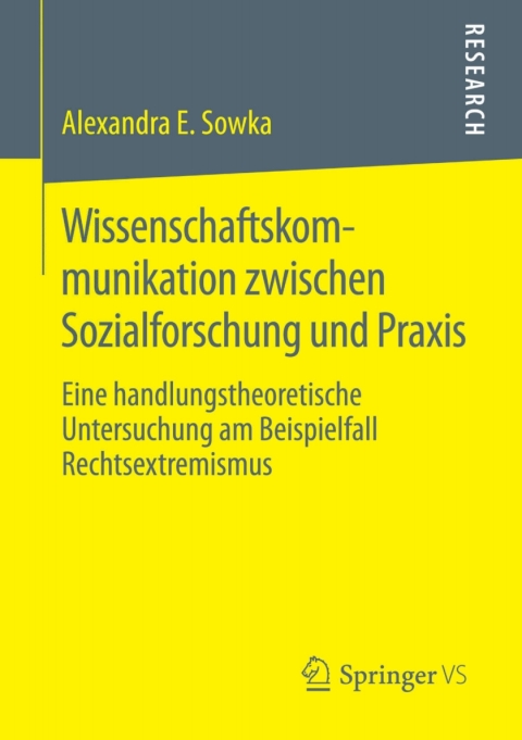 Cover image for book Wissenschaftskommunikation zwischen Sozialforschung und Praxis