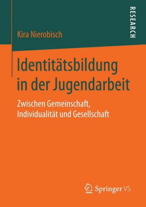 Cover image for book Identitätsbildung in der Jugendarbeit