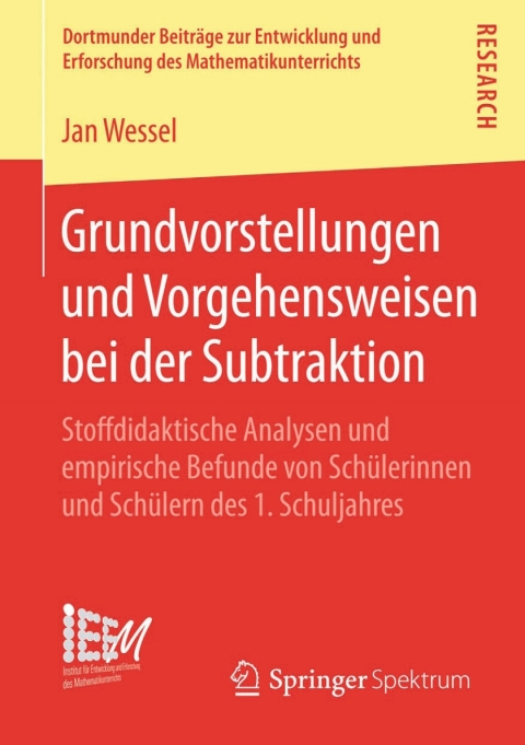 Cover image for book Grundvorstellungen und Vorgehensweisen bei der Subtraktion