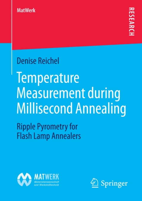 Cover image for book Temperature Measurement during Millisecond Annealing