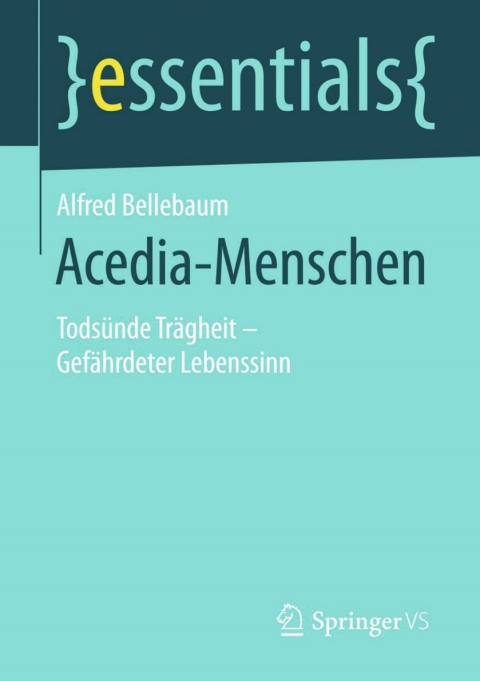 Cover image for book Acedia-Menschen
