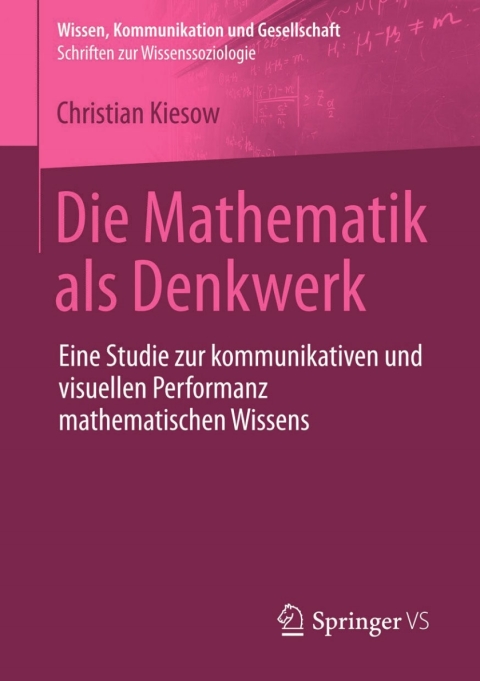 Cover image for book Die Mathematik als Denkwerk