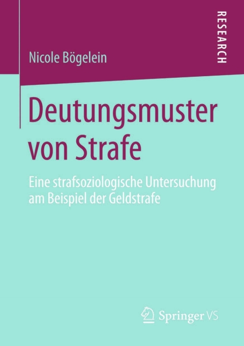 Cover image for book Deutungsmuster von Strafe