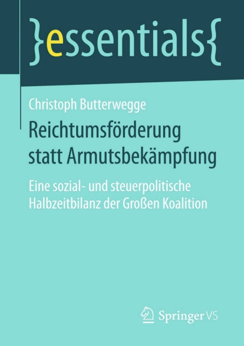 Cover image for book Reichtumsförderung statt Armutsbekämpfung