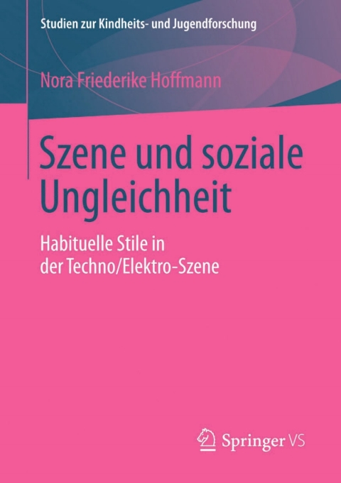Cover image for book Szene und soziale Ungleichheit