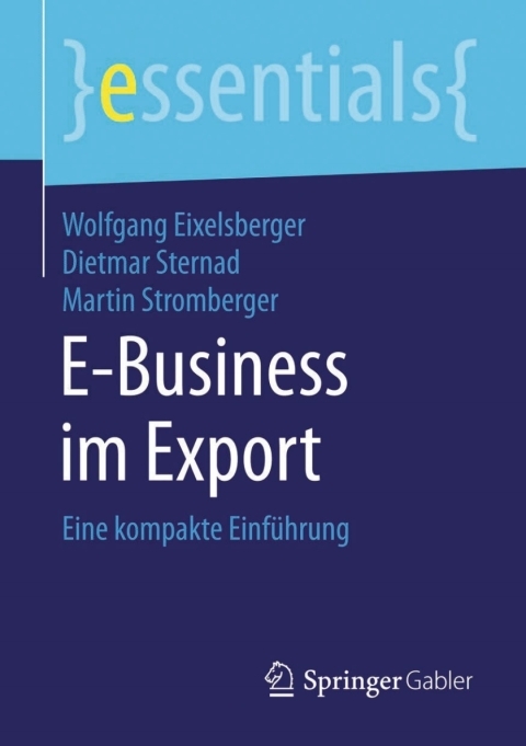 Cover image for book E-Business im Export