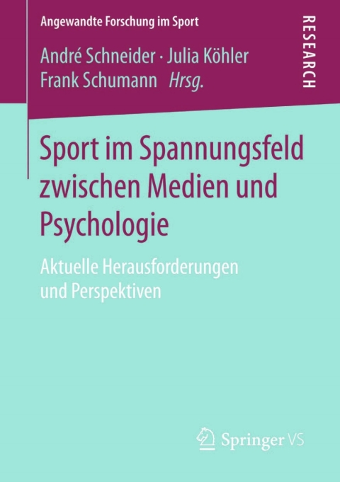 Cover image for book Sport im Spannungsfeld zwischen Medien und Psychologie