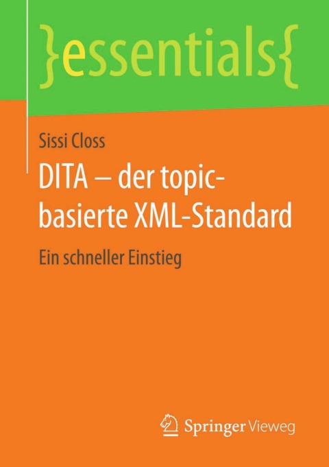 Cover image for book DITA – der topic-basierte XML-Standard