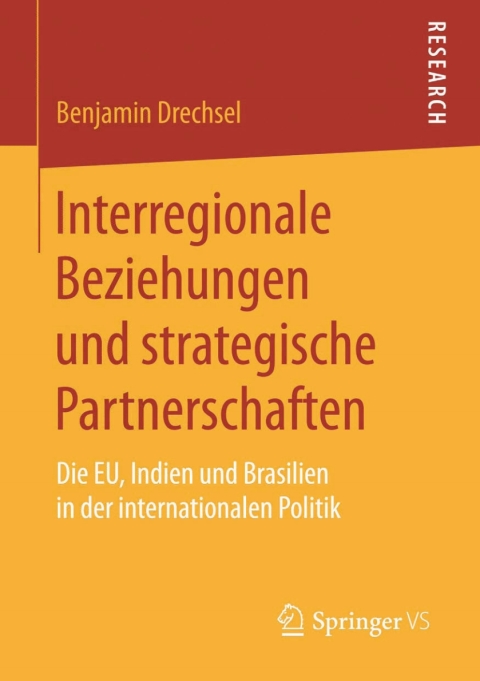 Cover image for book Interregionale Beziehungen und strategische Partnerschaften