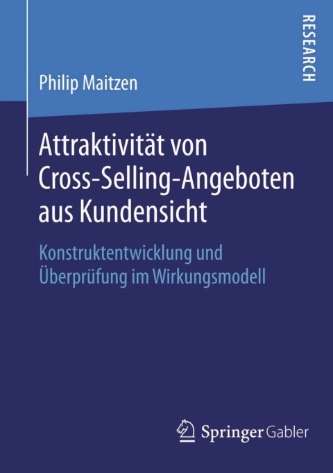 Cover image for book Attraktivität von Cross-Selling-Angeboten aus Kundensicht