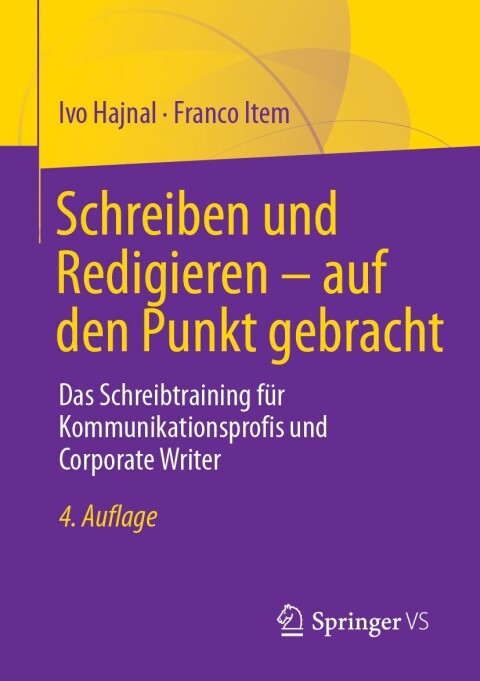 Cover image for book Schreiben und Redigieren – auf den Punkt gebracht