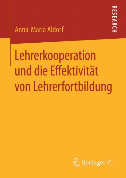 Cover image for book Lehrerkooperation und die Effektivität von Lehrerfortbildung