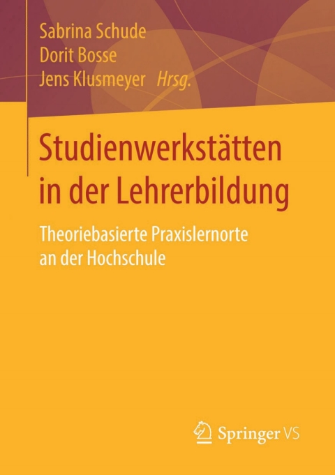 Cover image for book Studienwerkstätten in der Lehrerbildung