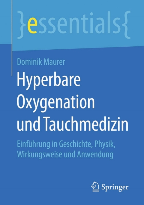 Cover image for book Hyperbare Oxygenation und Tauchmedizin