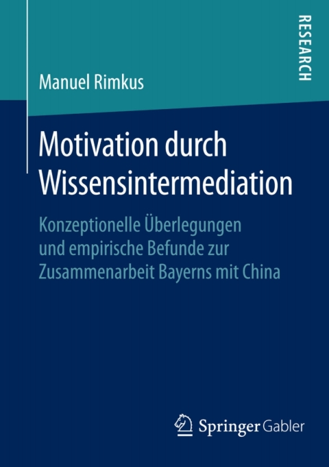 Cover image for book Motivation durch Wissensintermediation
