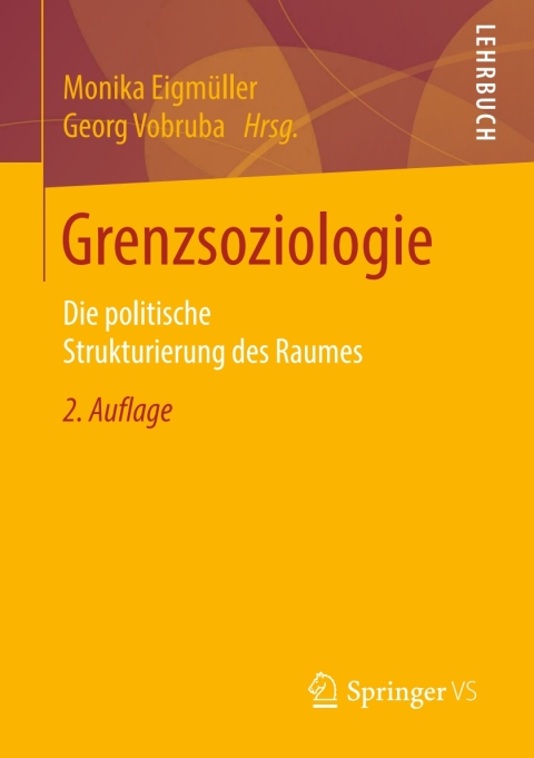 Cover image for book Grenzsoziologie