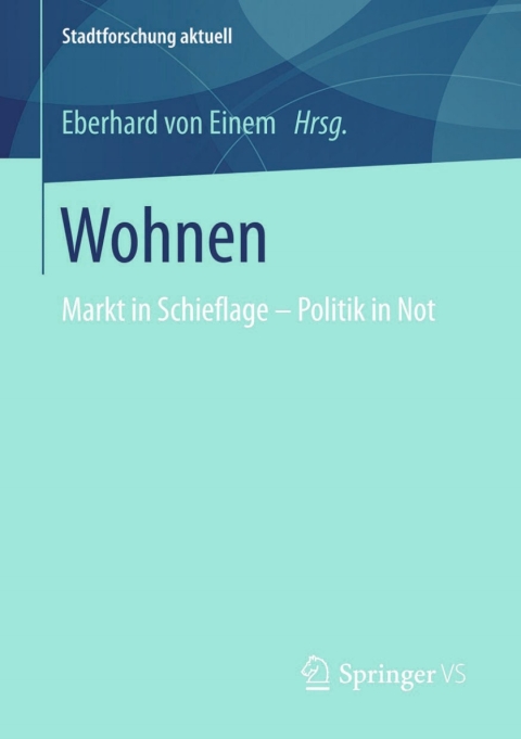 Cover image for book Wohnen