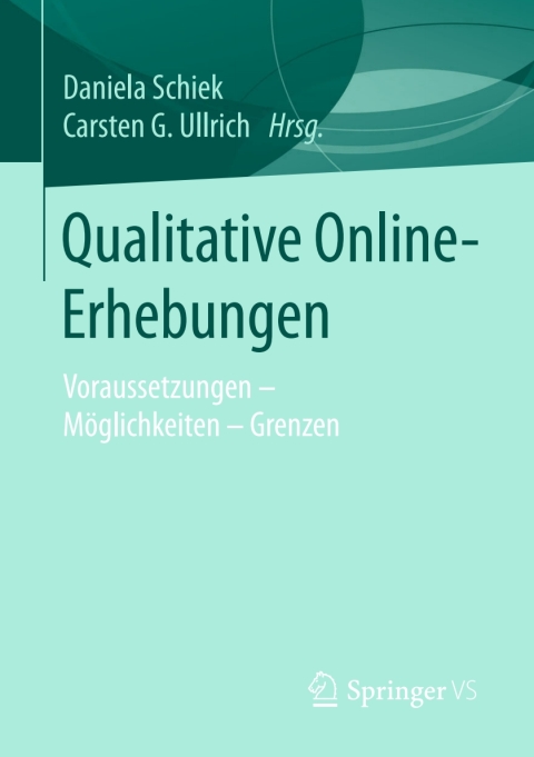 Cover image for book Qualitative Online-Erhebungen