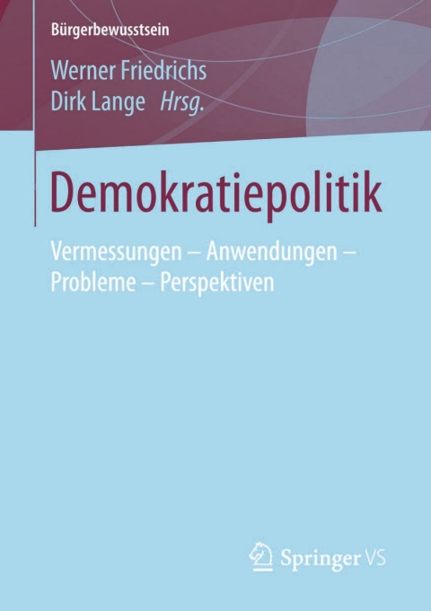 Cover image for book Demokratiepolitik