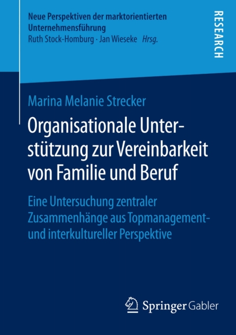 Cover image for book Organisationale Unterstützung zur Vereinbarkeit von Familie und Beruf