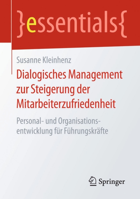 Cover image for book Dialogisches Management zur Steigerung der Mitarbeiterzufriedenheit