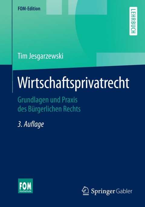 Cover image for book Wirtschaftsprivatrecht