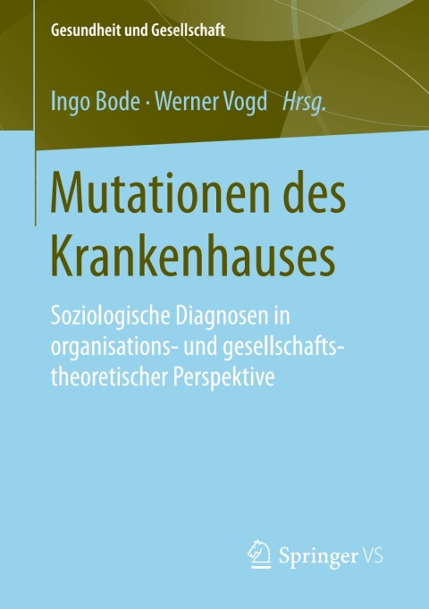 Cover image for book Mutationen des Krankenhauses