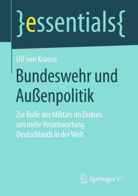 Cover image for book Bundeswehr und Außenpolitik