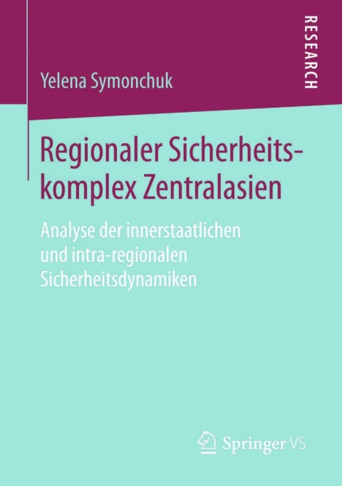 Cover image for book Regionaler Sicherheitskomplex Zentralasien