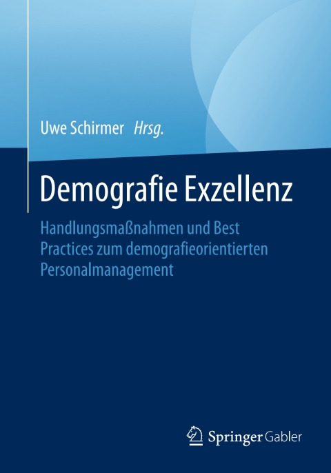 Cover image for book Demografie Exzellenz