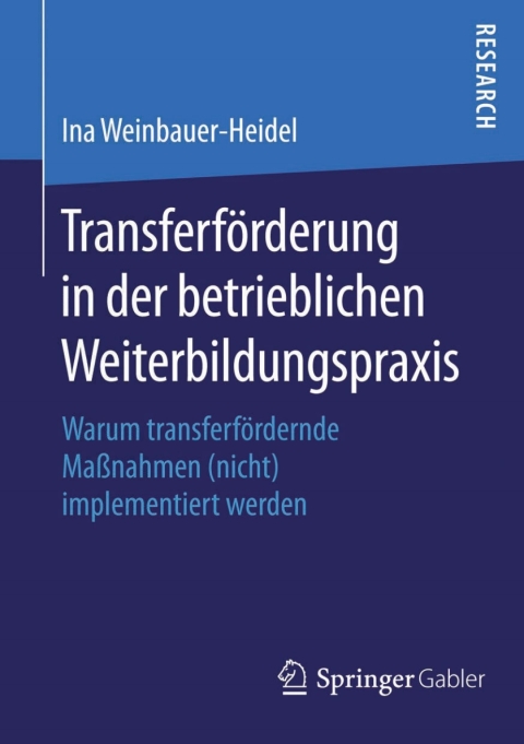 TransferfÃ¶rderung in der betrieblichen Weiterbildungspraxis 
