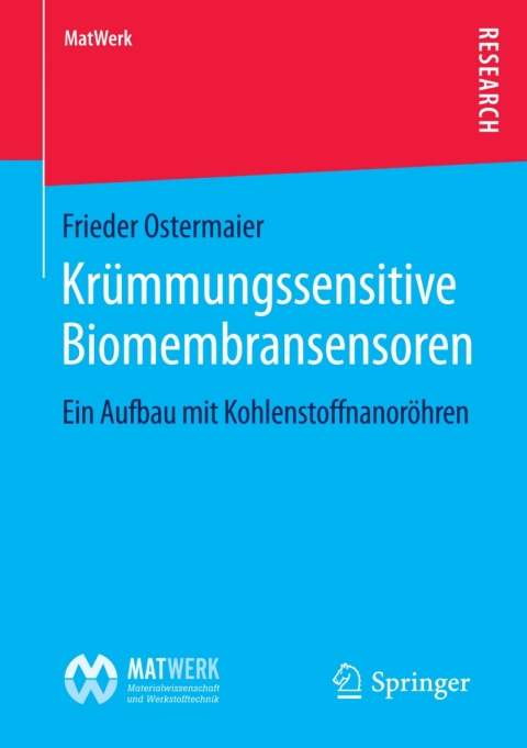 Cover image for book Krümmungssensitive Biomembransensoren