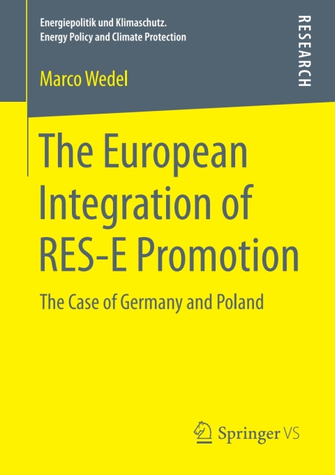 Cover image for book The European Integration of RES-E Promotion