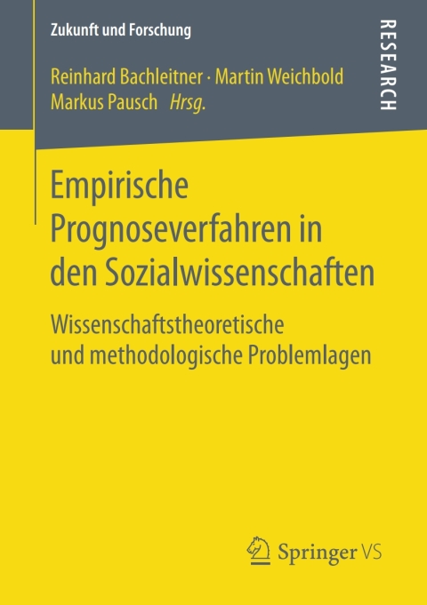 Cover image for book Empirische Prognoseverfahren in den Sozialwissenschaften