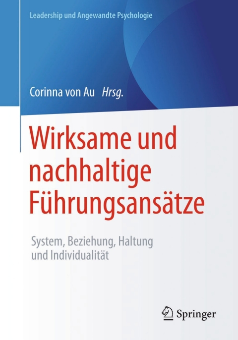 Cover image for book Wirksame und nachhaltige Führungsansätze