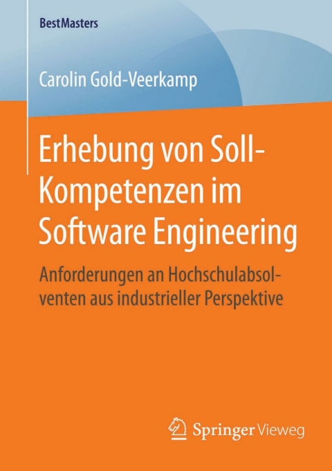 Cover image for book Erhebung von Soll-Kompetenzen im Software Engineering