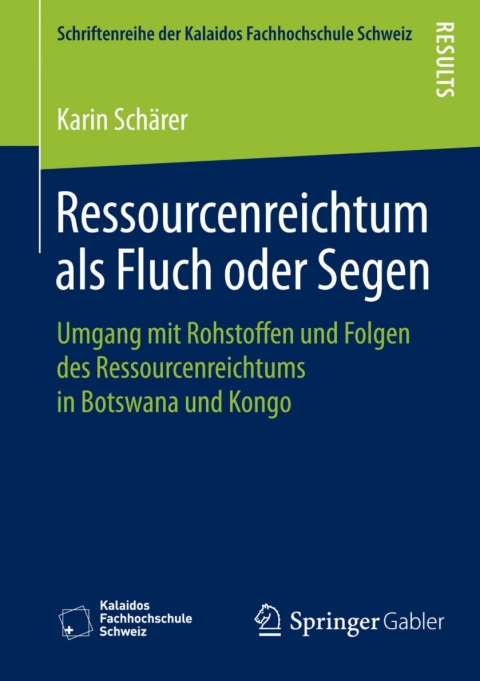 Cover image for book Ressourcenreichtum als Fluch oder Segen