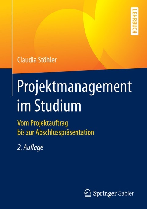 Cover image for book Projektmanagement im Studium